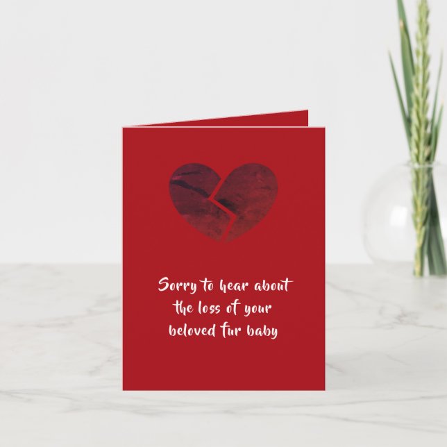 cartão de simpatia do cão pelo dalDesignNZ (Frente)