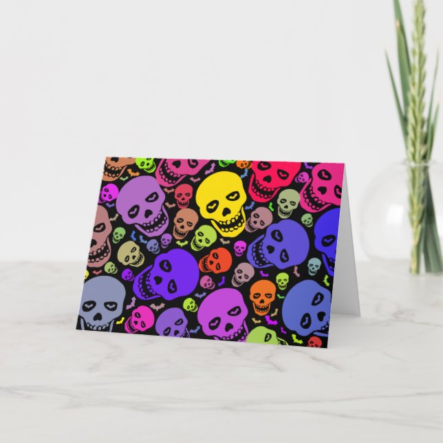 Cartão de Skulls'n'Bats (Frente)