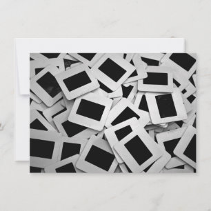 Cartão de slides de fotos