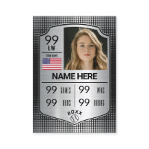 Cartão de Softball com Cartão de Blindagem de Soft