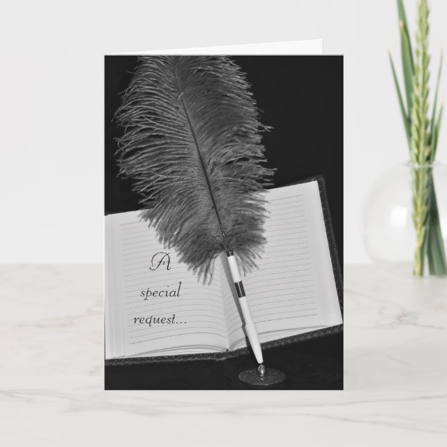 Cartão de Solicitação de Atendedor do Livro Convid (Frente)