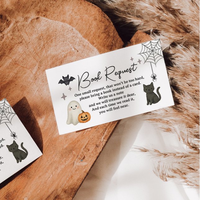 Cartão de Solicitação de Livro de Chás de fraldas  (Criador carregado)