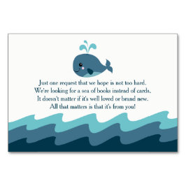 Cartão de Solicitação de Livro de Chás de fraldas 