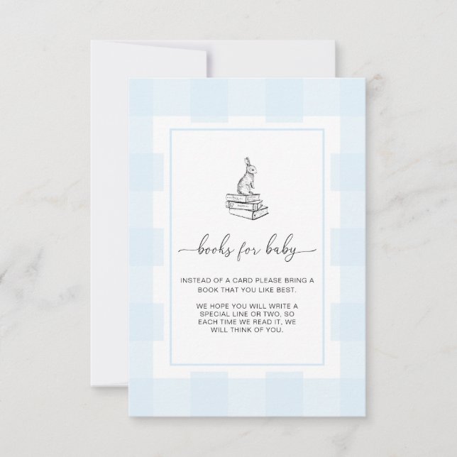 Cartão de Solicitação de Livros do Coelho de Ginga (Frente)