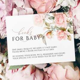 Cartão de Solicitação de Livros Rosa Rosa e Greene