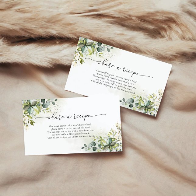 Cartão de Solicitação de Receita de Folhagem (Criador carregado)