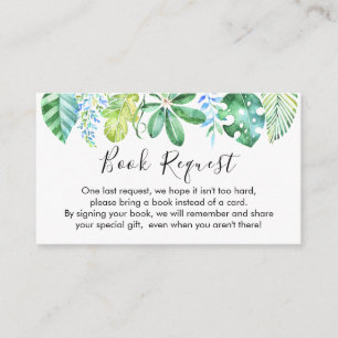 Cartão de solicitação do Livro Animais Safari Inse