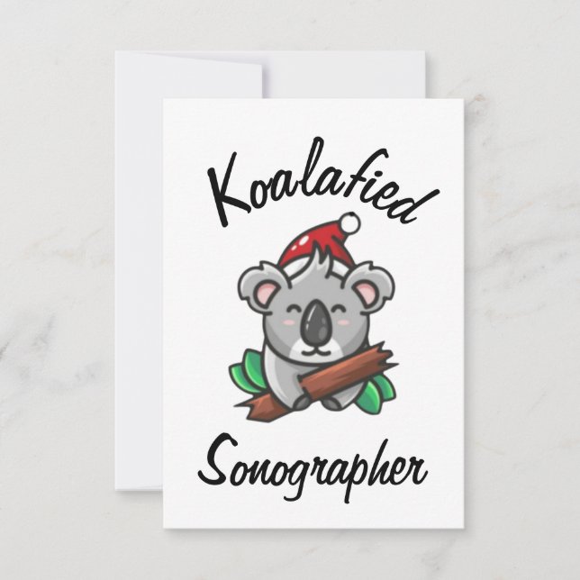 Cartão de Sonografista Koalificado (Frente)