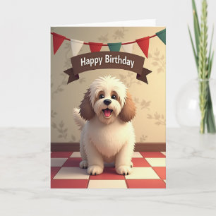 Cartão de Sorriso Canino Caprichoso