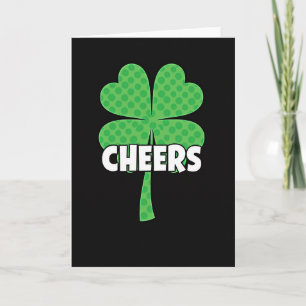 Cartão de Sorte Clover Cheers