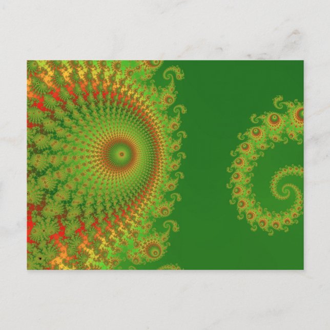 Cartão de Spirole do Natal (Frente)