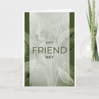 Cartão de Suporte à Manifestação do Amigo