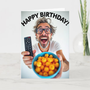Cartão de Surpresa de Aniversário Alegre