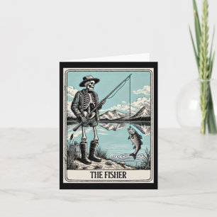 Cartão De Tarô Para Pescadores De Pesca