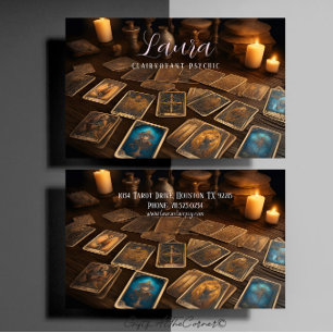 Cartão de Tarô Psicónico Clairvoyant