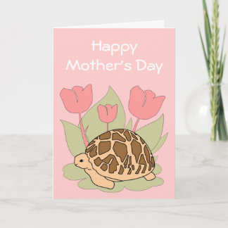 Cartão de tartaruga estelar para o dia das mães 6