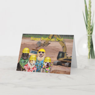 Cartão de Tema Personalizável para Construção de C