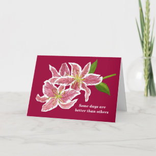 Cartão de Tempos Duros