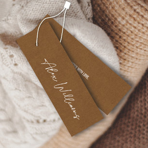 Cartão de travamento de negócios de logotipo minim