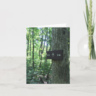 Cartão de Trilha Appalachian