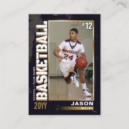 Cartão de Trocas de Basquete, Cartão de Jogador de