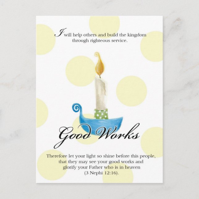 Cartão de valor YW - bom funcionamento (Frente)