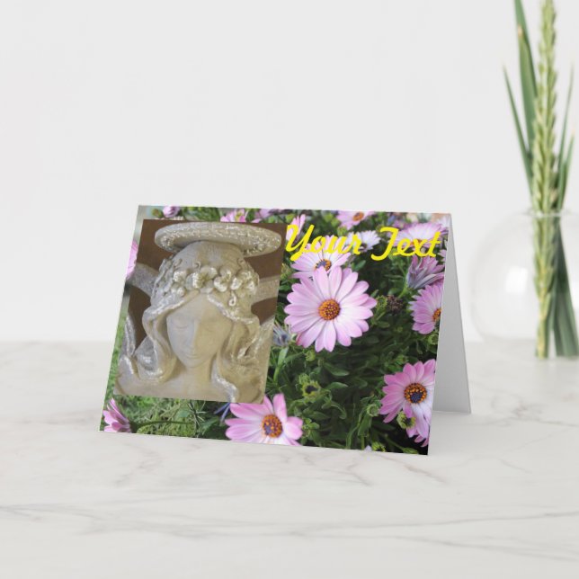 Cartão de Vazio de Anjo Amigos (Frente)