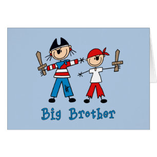 Cartão de Vazio do Irmão Big Brother de Pirates