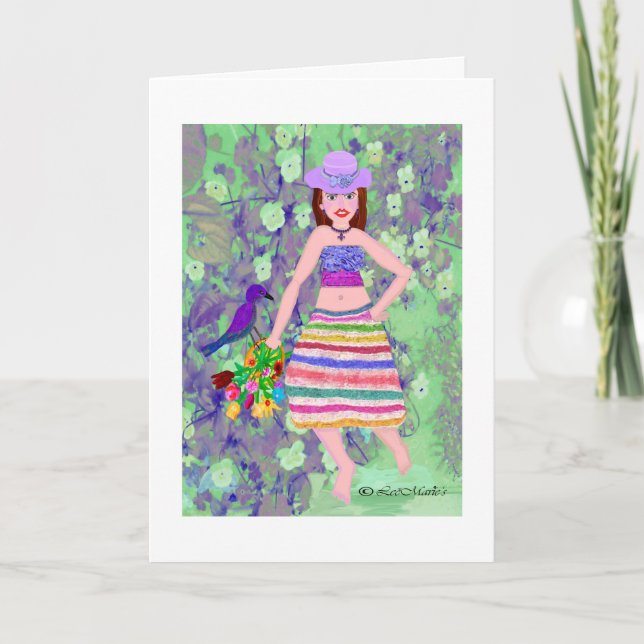 Cartão de Verão Howdy (Frente)