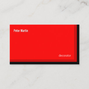 Cartão de vermelhos de canto