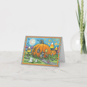 CARTÃO DE VERSÃO DA CASA DO MOUSE HALLOWETING VERS
