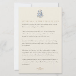 Cartão de Vestuário para Convidados do Casamento C