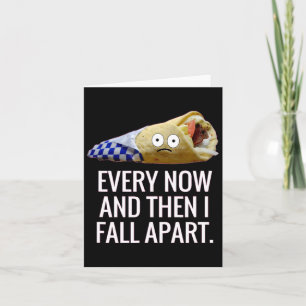 Cartão De Vez Em Quando Eu Caio De Forma Giro Grego Diver