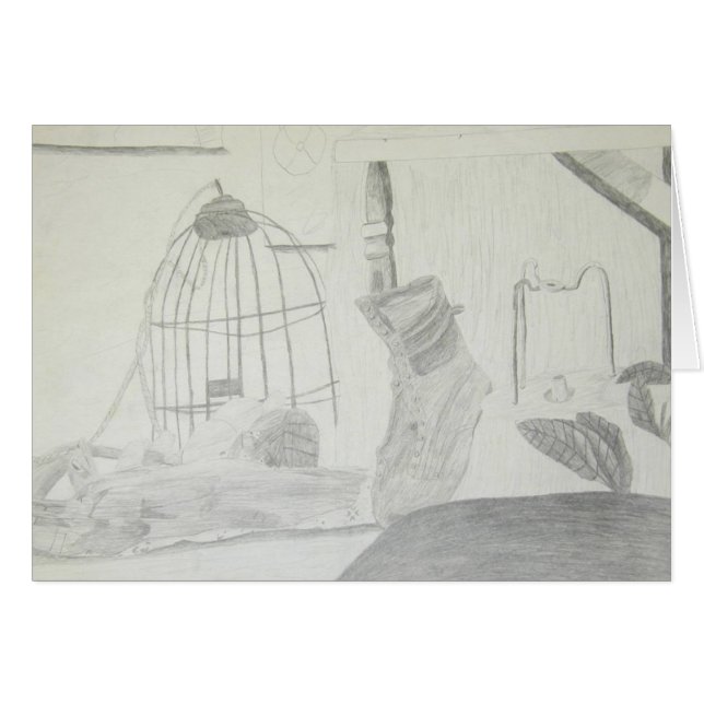 Cartão de vida estático (Frente Horizontal)