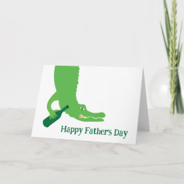 Cartão de Vinho de Alligador