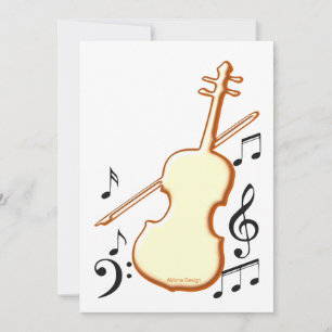 Cartão de Violino