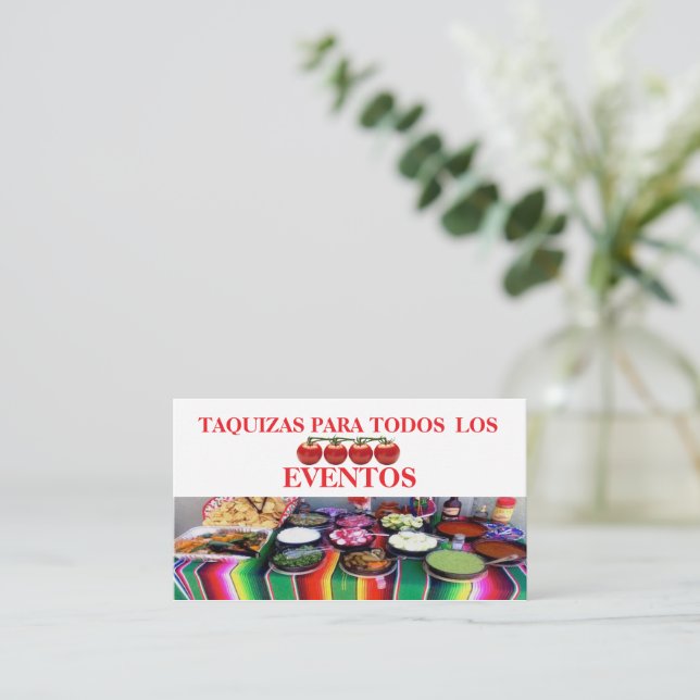 Cartão de visita (Em pé/Frente)