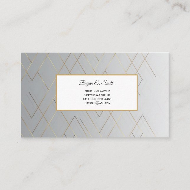 Cartão de visita (Frente)