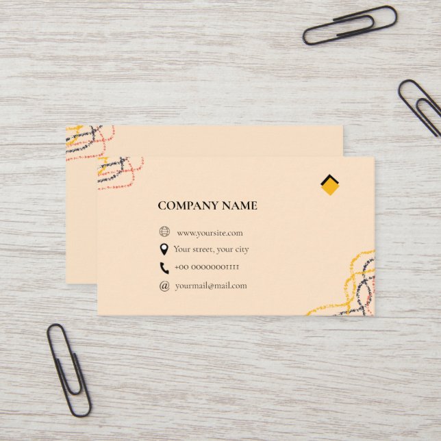 CARTÃO DE VISITA (Frente/Verso In Situ)