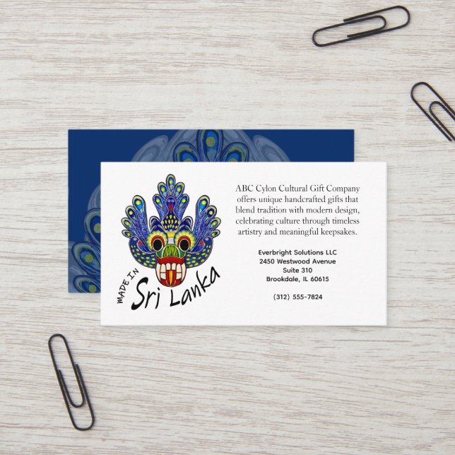 Cartão de visita (Frente/Verso In Situ)