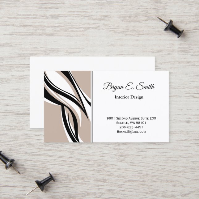 Cartão de visita (Frente/Verso In Situ)