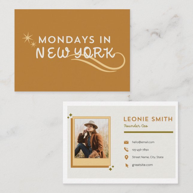 Cartão de visita (Frente/Verso)