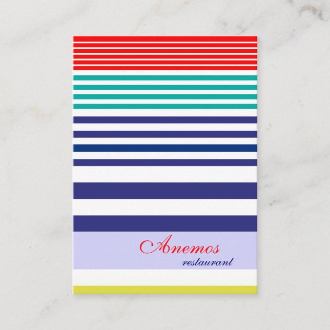 cartão de visita (Frente)