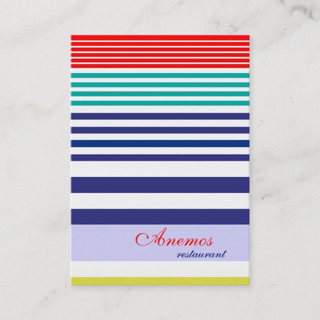 cartão de visita (Frente)