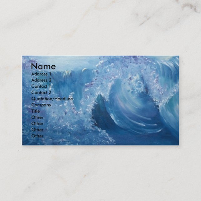 cartão de visita (Frente)