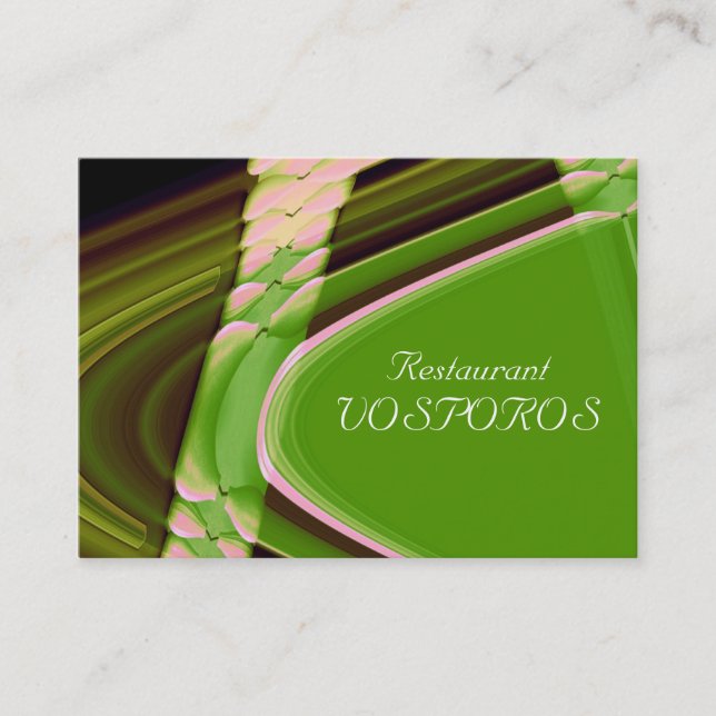 cartão de visita (Frente)