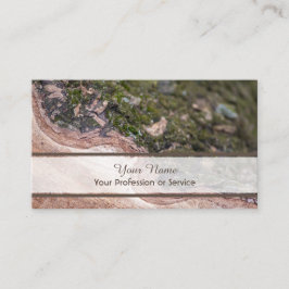 Cartão De Visita 100% de madeira orgânica natural