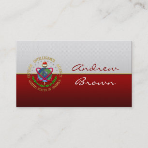 Cartão De Visita [154] Agência de Informação de Defesa: Den Especia