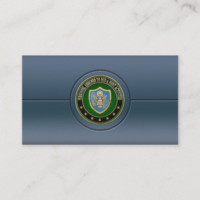 Cartão De Visita [154] Edição Especial DOD & Atividades Conjuntas C (Frente)