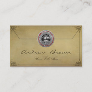 Cartão De Visita [154] Tesouro achado: Árvore de vida celta [prata]